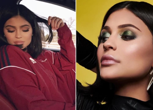 Kylie Jenner chụp ảnh quảng cáo sau chưa đầy 1 tháng sinh con