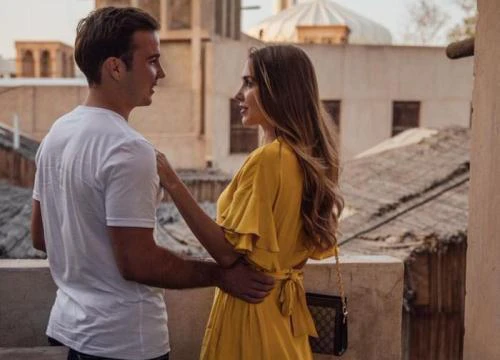 Mario Gotze tươi rói đi quảng bá du lịch Dubai