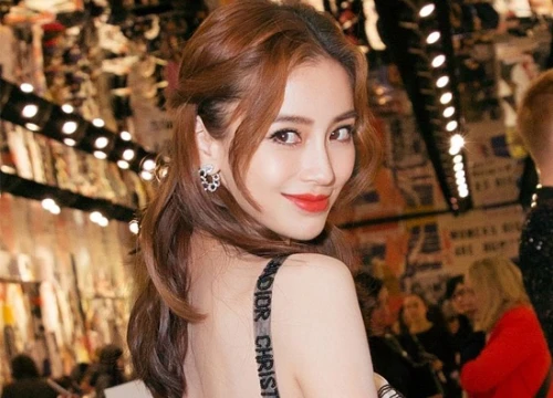 Sang Pháp dự show, Angelababy được chồng tháp tùng, tặng quà sinh nhật