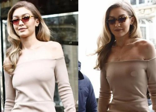 Thần thái sang chảnh ngời ngời, Gigi Hadid lộ nhũ hoa trên phố mà chẳng gây phản cảm