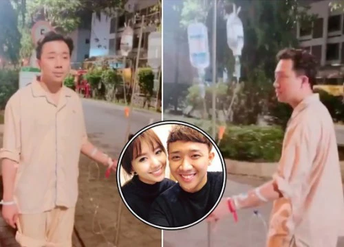 Clip vui: "Trốn" bệnh viện đi tìm thức ăn giữa đêm, Trấn Thành bị Hari Won trêu chọc đến mức phải bỏ cuộc