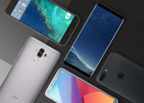 Doanh số bán smartphone lần đầu ghi nhận mức giảm trong năm 2017