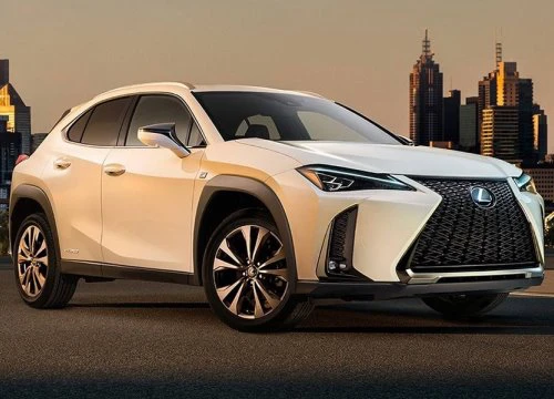 Lộ diện những hình ảnh đầu tiên của Lexus UX 2018