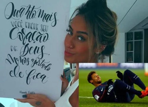 Neymar thường gặp "sao quả tạ" trước sinh nhật em gái