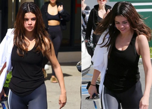 Selena Gomez khoe vóc dáng khỏe khoắn khi đi tập gym