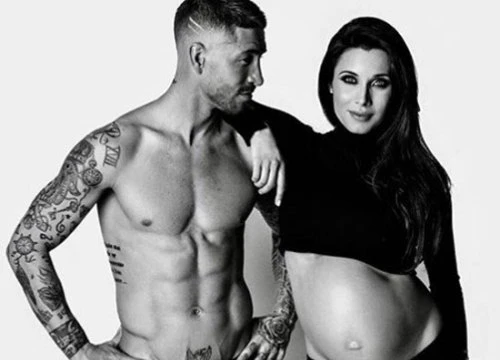 Sergio Ramos và Pilar Rubio hạnh phúc chờ đón con trai thứ ba