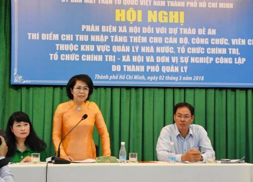 TP.HCM: Tăng thu nhập cho cán bộ, lo "ai cũng hoàn thành tốt"