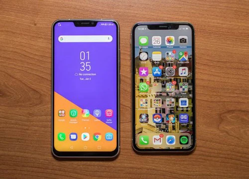 Điện thoại Android đua sao chép phần tệ nhất của iPhone X, Galaxy S9 thì không