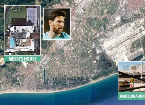 Sân bay Barcelona không thể mở rộng vì vướng nhà Messi