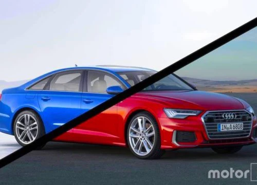 So sánh sự khác biệt về thiết kế của Audi A6 thế hệ cũ và mới