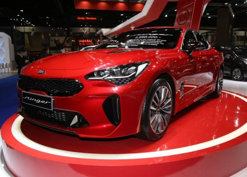 Cận cảnh Stinger GT - Sedan đỉnh nhất của Kia tại Bangkok Motor Show 2018