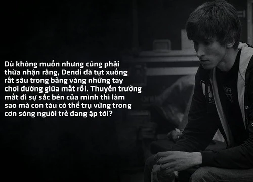 Dendi: Khi giấc mơ vô địch vẫn còn dang dở, đừng từ bỏ mà hãy tiếp tục chinh phục nó!