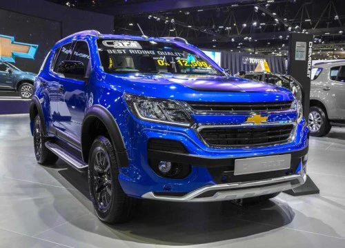 Đối thủ của Toyota Fortuner: Chevrolet Trailblazer LTZ có giá 1,09 tỷ đồng