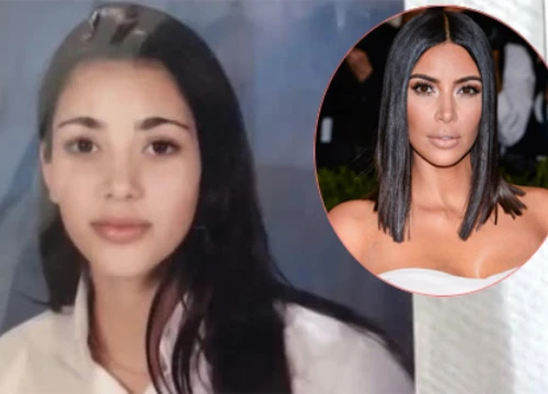 Vẻ đẹp trong sáng của Kim Kardashian thời thiếu nữ