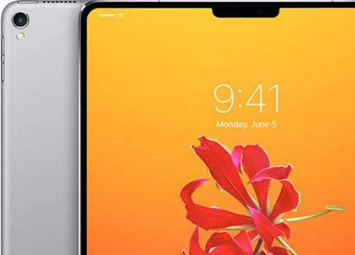 Apple sẽ ra mắt iPad Pro với Face ID và không có nút Home