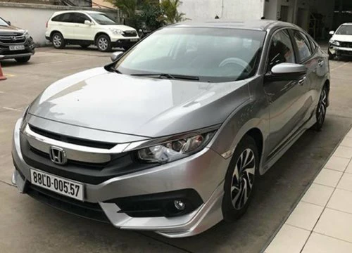 Cận cảnh Honda Civic 2018 phiên bản 1.8L mới nhất tại Việt Nam