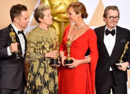 Oscar 2018 dẫu có cố &#8220;tô màu đậm&#8221; hơn nhưng người chiến thắng thì vẫn còn trắng lắm