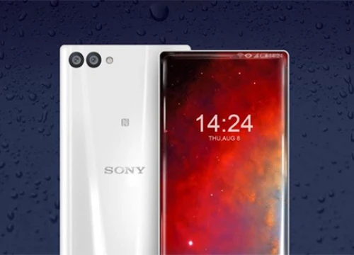 Sony sắp có smartphone màn hình 4K không viền