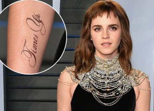 Tốt nghiệp đại học danh tiếng, Emma Watson lại bị chê cười vì xăm dòng chữ sai chính tả