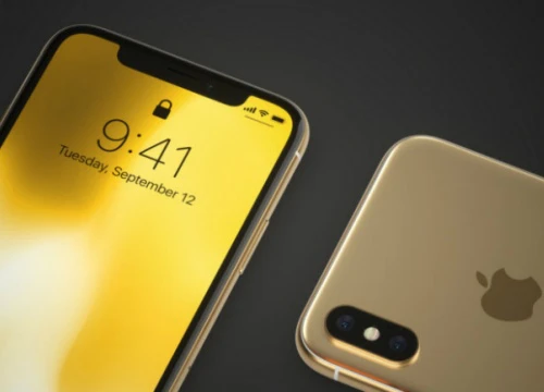 Khó cưỡng trước iPhone X bản vàng siêu siêu đẹp