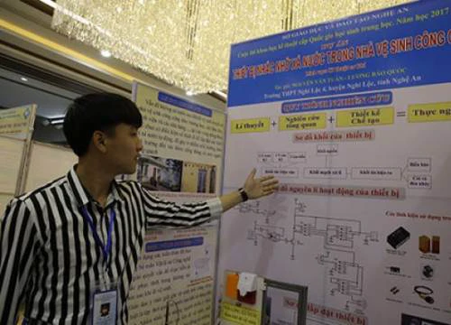 13 dự án đạt giải nhất cuộc thi khoa học cấp quốc gia