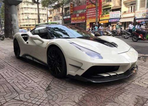 Ferrari 488GTB Misha Designs ra biển trắng, giá hơn 17 tỷ đồng