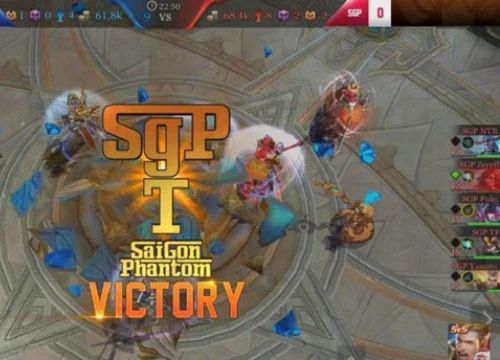 Liên Quân Mobile: SGP Yamate 3 ván liên tiếp ăn MVP khiến Adonis Esports thua tan nát