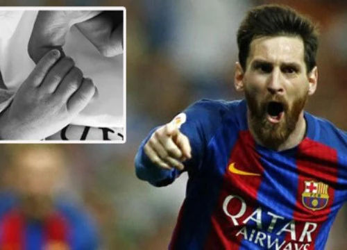 Messi đón con trai thứ 3 tên Ciro