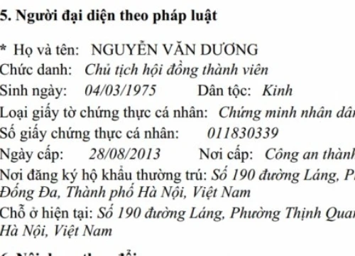 Ông Nguyễn Văn Dương trong đường dây đánh bạc nghìn tỷ là ai?