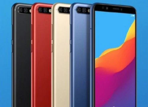 Ra mắt Honor 7C: Camera sau kép, giá dưới 5 triệu đồng