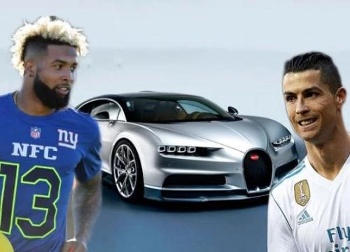 Ronaldo khiến Odell Beckham 'lác mắt' bằng siêu xe 'khủng'