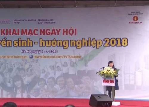 Sôi nổi Ngày hội Tư vấn tuyển sinh - hướng nghiệp 2018