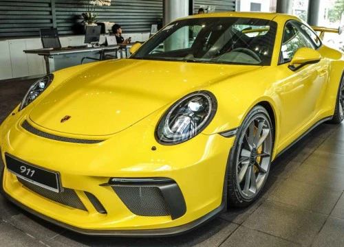 Đại gia Việt Nam "rước" siêu xe Porsche 911 GT3 2018 giá 11,06 tỷ đồng