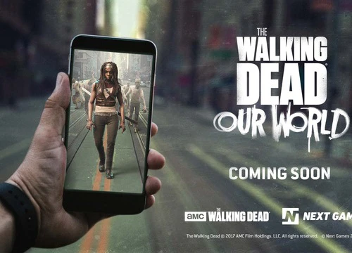 The Walking Dead: Our world - Tựa game thực tế ảo cho bạn "chặt chém" zombie ngay ngoài đời thực