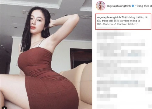 Angela Phương Trinh tự hào khoe vòng ba đã lên tới 100 centimet