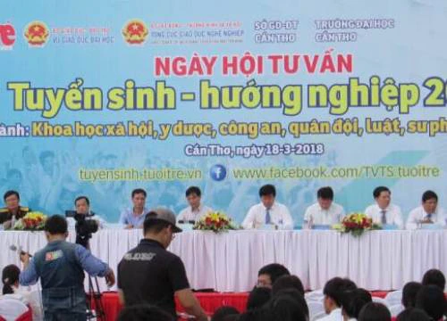 Hàng ngàn học sinh tham gia ngày hội tư vấn tuyển sinh hướng nghiệp