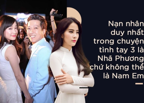 Nam Em &#8220;phá hoại&#8221; Trường Giang, Nhã Phương và cái kết đầy tổn thương