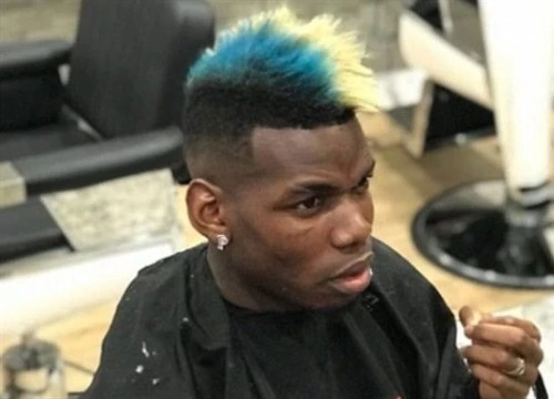 Pogba trình làng kiểu tóc mới ngày tuyển Pháp hội quân