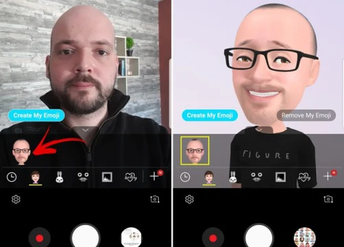Cách tạo và sử dụng ảnh động AR Emoji cực thú vị trên Galaxy S9