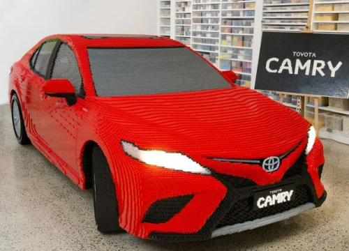 Chiêm ngưỡng mô hình Lego Toyota Camry