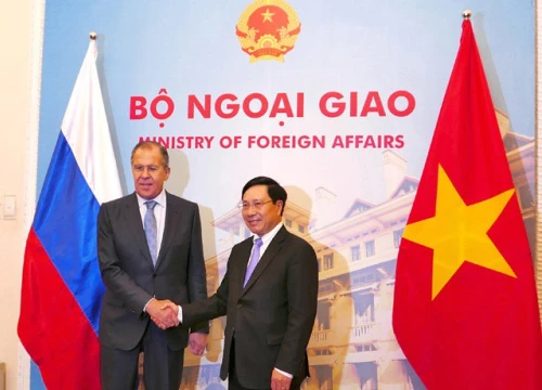 Ngoại trưởng Lavrov: Nga &#8211; Việt ủng hộ vai trò chủ chốt của luật pháp quốc tế