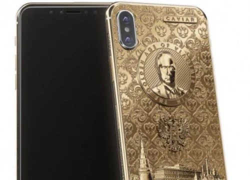 Tròn mắt với giá khủng của iPhone X phiên bản Tổng thống Putin