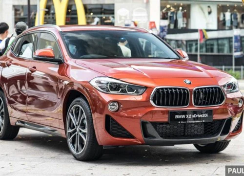 BMW X2 ra mắt tại Malaysia; xe có giá từ 1,8 tỷ đồng