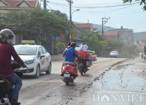 Quảng Ninh: Xe quá khổ, quá tải xiêu vẹo chạy trên quốc lộ