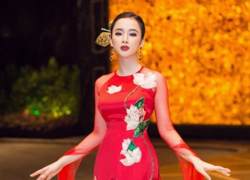 Angela Phương Trinh và Mỹ Linh tha thướt với áo dài cầu kỳ