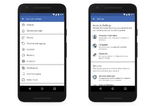 Facebook cập nhật thay đổi giao diện quyền riêng tư