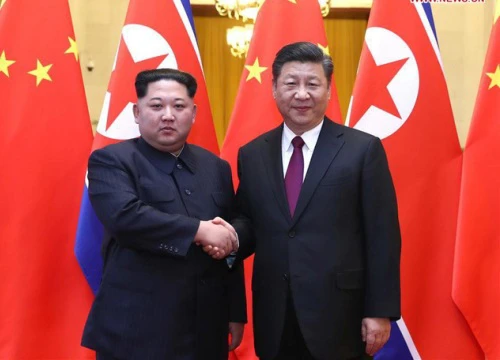 Hình ảnh chuyến thăm lịch sử của ông Kim Jong-un tới Trung Quốc