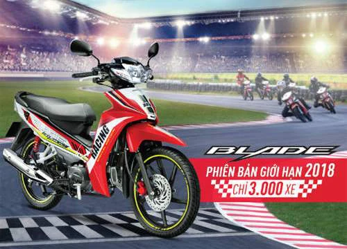 Honda Blade 110 bản giới hạn ra mắt dành riêng cho giới trẻ Việt