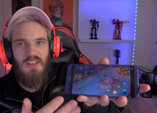 Liên Quân Mobile hot đến mức, thậm chí đến PewDiePie cũng phải chơi