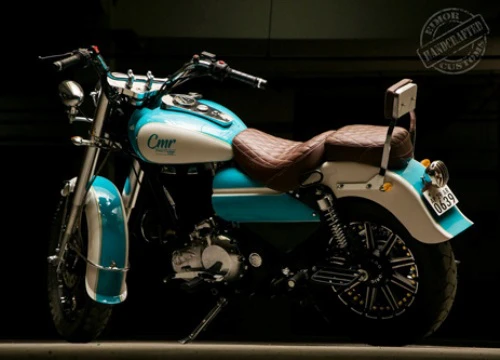 Royal Enfield Bullet 350 Cerulean: Độc đáo với màu sơn xanh da trời bắt mắt